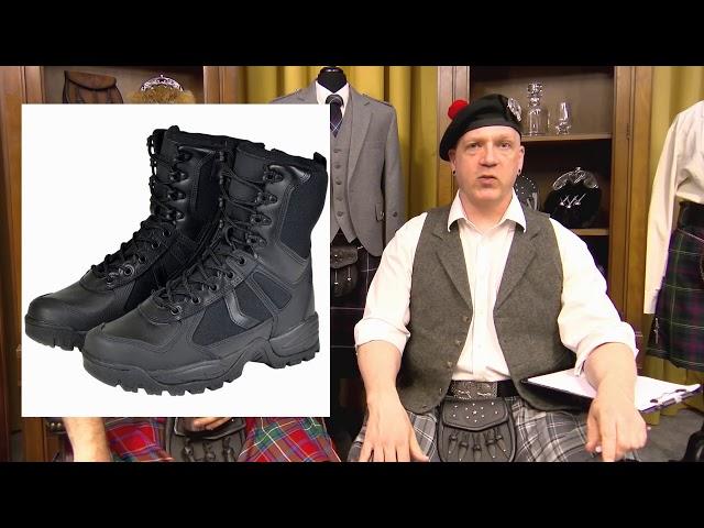 What Shoes or Boots Go with a Kilt?