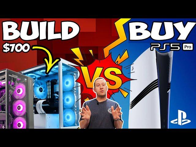 Can a $700 Custom PC BEAT PS5 Pro? Check out this Killer PC build!