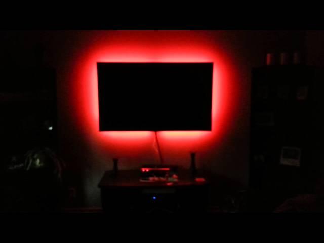 Led back lights on tv