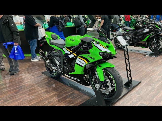 2025 Kawasaki Ninja ZX-6R 636 Performance @ Motorcycle Live 2024