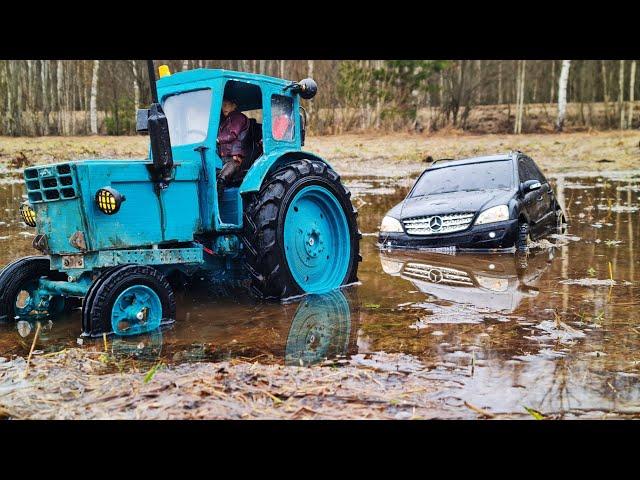 I REGRET that I went there! ... The story of how the ML500 4x4 made its way through the swamps.