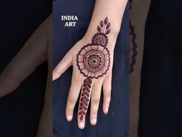 gol tikki mehndi design|mandala mehndi designs|girlish mehndi designs #youtubeshorts #viral