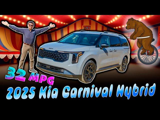 2025 Kia Carnival Hybrid Review | The Un-Minivan Gets More Efficient