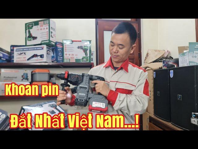 Máy Khoan Pin Đắt Nhất Việt Nam