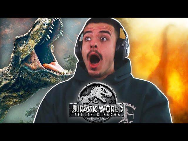 FIRST TIME WATCHING *Jurassic World: Fallen Kingdom*