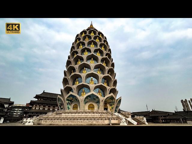 Visit China's Most Incredible Buddhist Temple: Did They Build a "Big Pineapple"?