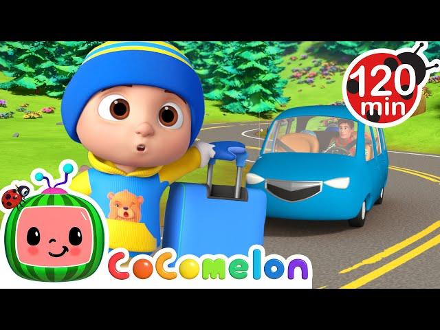 JJ's Travel Adventure with Family!  | CoComelon Nursery Rhymes and Kids Songs | Animals for Kids