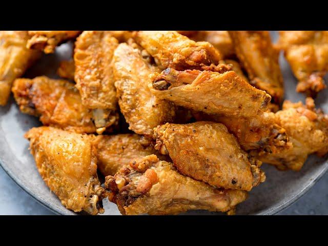 How to get the BEST Crispy Chicken Wings! | Oven Baked Chicken Wings Recipe