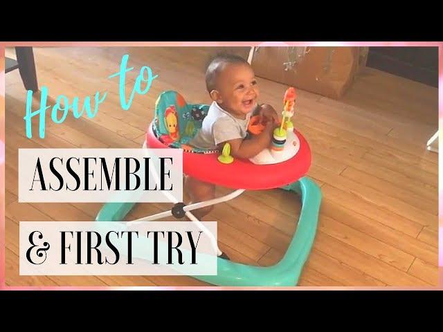 Baby Walker: How To Assemble Bright Starts Walk-A-Bout Walker ( THIS YEAR )