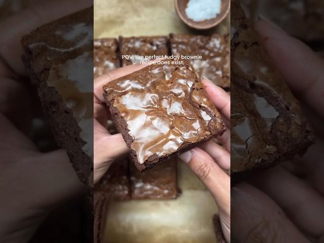 Crinkle top brownie recipe ( check description for recipe)
