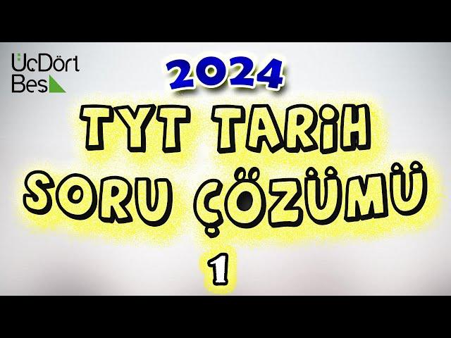 1) Tarih ve Zaman - Tarih Bilimine Giriş Soru Çözümü - 2024 TYT MSÜ Tarih / 345 Yayınları