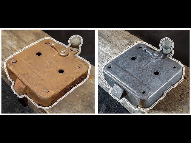 Old Door Latch Restoration