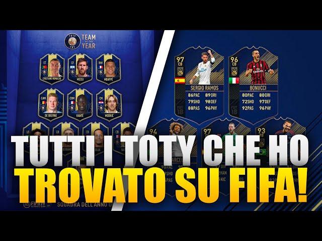 TUTTI I TOTY CHE HO TROVATO SU FIFA!!