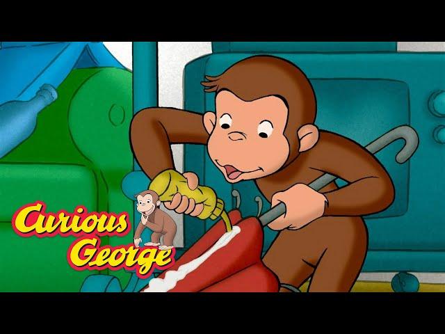 George Builds a Tree!  Curious George  Kids Cartoon  Kids Movies