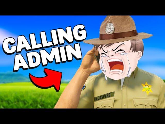 ADMIN TROLLING ANGRY COPS (GTA 5 RP)