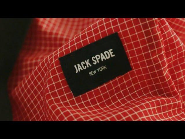 JACK SPADE x UNLOCKMEN : Military Packing Style in Packable Graph Check Duffle Bag