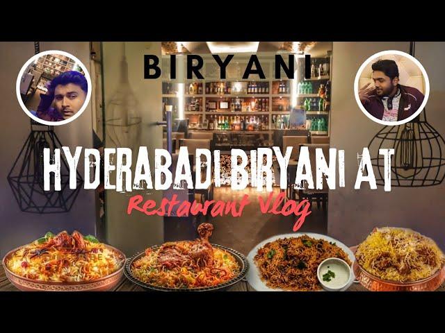 Hyderabadi Biryani At Restaurant, Medinipur, Vlog, Hyderabadi Chicken Biryani, Best Biryani Vlog