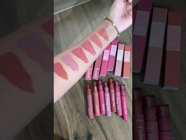 *VIRAL* for a Reason !! Korean Fixing Lip Tints From Etude House #shorts #ytshorts #lipstick #short