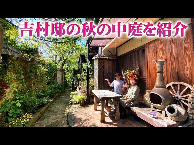 【個人邸の庭】自宅の中庭の風景をハンギングバスケットで作る【お庭訪問】