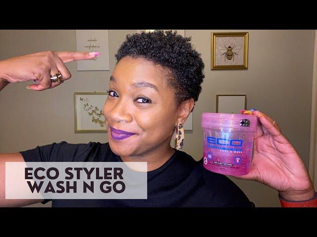 Eco Styler Curl & Wave Gel Wash N Go On Natural Hair (Type 4)