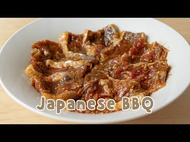 Japanese BBQ 焼き肉 Yakiniku | Make your own sauce | Home cooking recipe | wacipes