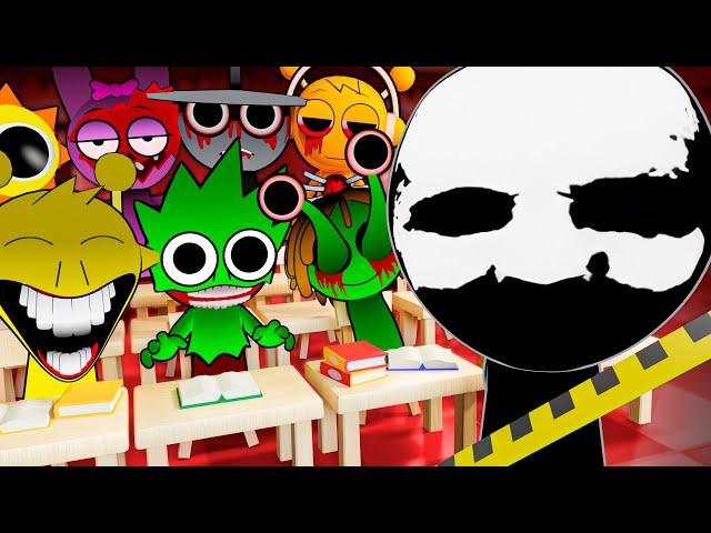 BLACK AT SCHOOL! Incredibox Sprunki Animation