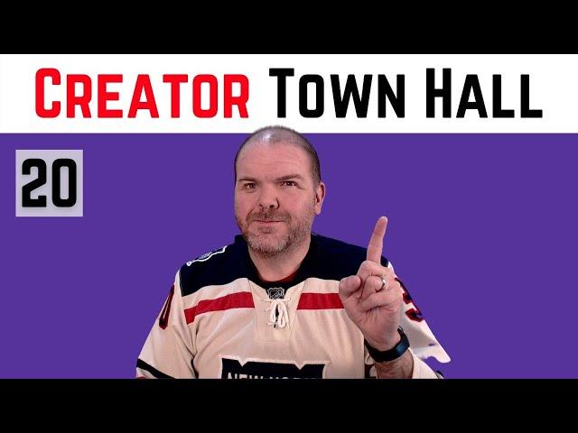 Creator Town Hall #20 | Pete Johns, Studio Live Today
