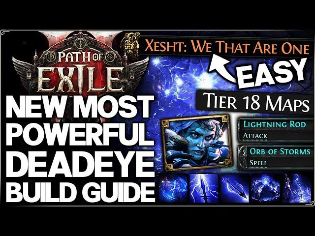 Path of Exile 2 - New HIGHEST DPS Deadeye Build - Boss Melting Cheap Lightning Combo - Best Guide!