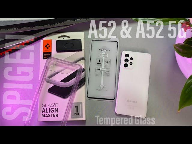 Samsung A54 / Galaxy A54 5G Glass Screen Protector Installation (Case Compatible)