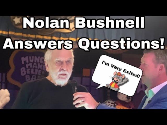 Nolan Bushnell Interview! - Chuck E. Cheese - Northridge, CA - Reopening Party - 4K Visuals - 2023!!