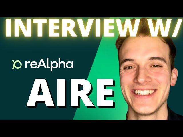 Interview with ReAlpha (AIRE)