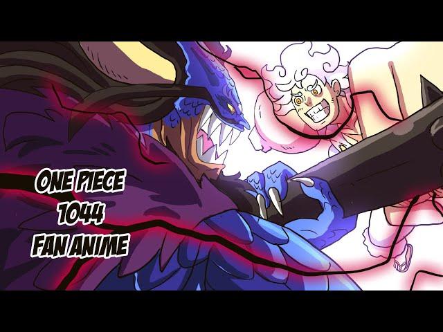 ONE PIECE 1044  FAN ANIMATION , Luffy Goes into Gear 5 !