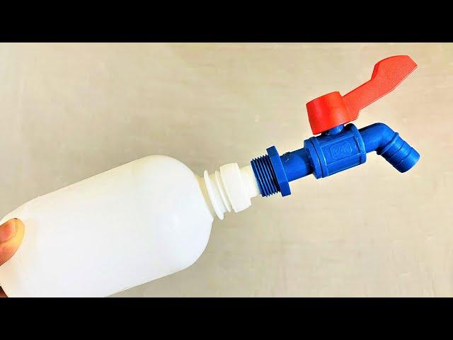 Do Not Waste! This Idea From Pvc Pipes And Plastic Bottles Will Save Your Family Money