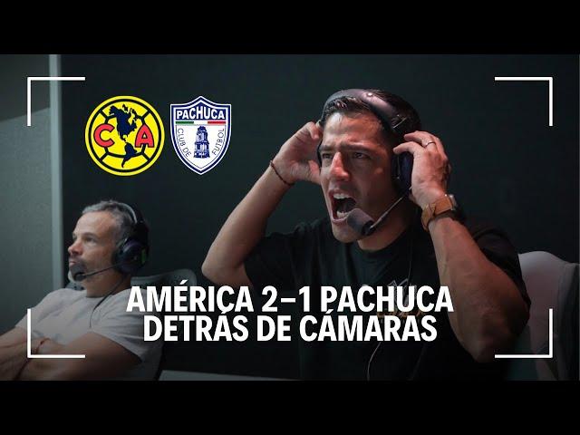  Detrás de cámaras: AMÉRICA 2-1 PACHUCA | Lo que NO viste de la TRANSMISIÓN | Andrés Vaca