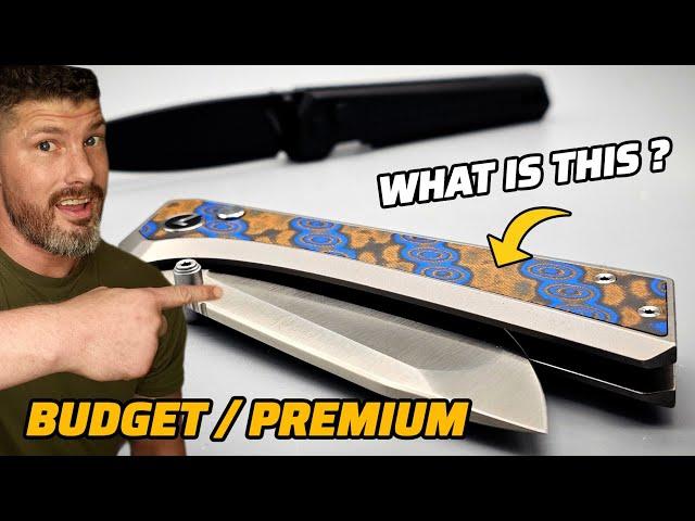 New BUDGET / PREMIUM Pocket Knives ?! Premium Handle With Mid Range Steel