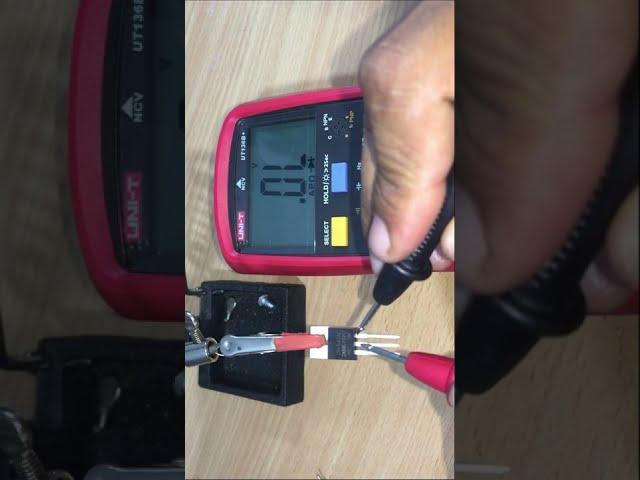 How to test MOSFET within 30 seconds