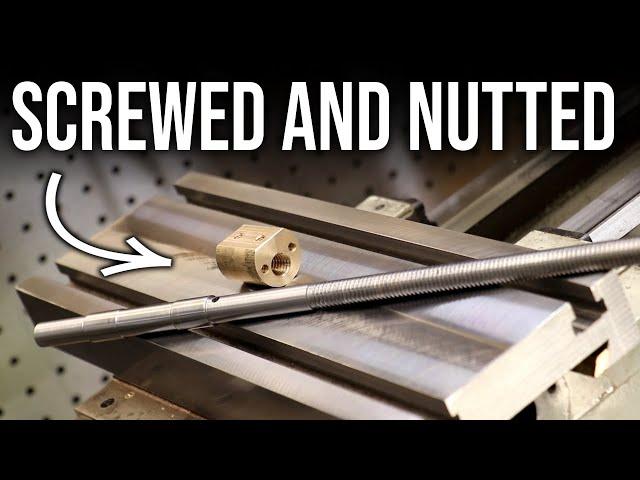 Lathe Rebuild: Cross Slide Leadscrew, Nut And Oil Channels | Part 3