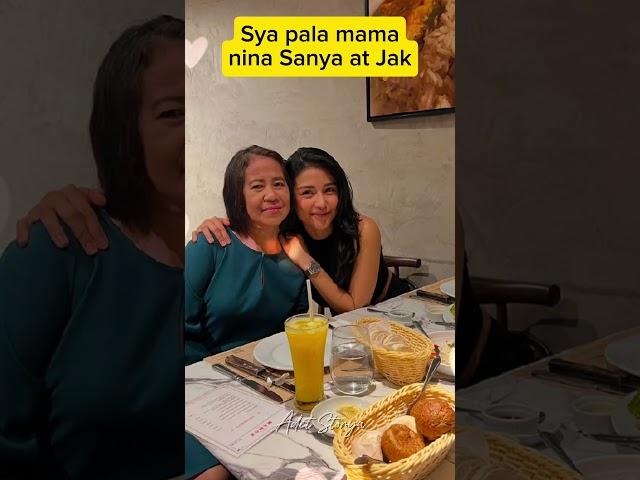 Sya pala mommy nina Sanya at Jak!Very elegant woman!️#viralvideo #trendingnow