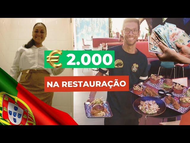 COMO É Trabalhar na RESTAURAÇÃO em PORTUGAL