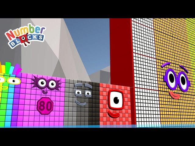 Looking for Numberblocks Comparison Plus Ten Club 10 to 100 vs 10,000 to 100,000 HUGE Number Pattern