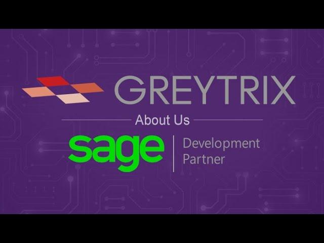 About Greytrix - SAGE PREMIER GOLD DEVELOPMENT PARTNER