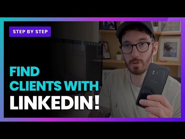 How to find web design clients on linkedIn (LinkedIn outreach 2022)