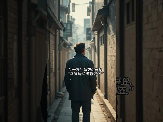 “버틴다는 건, 약한 게 아니라 책임입니다”“Enduring Is Not Weakness, It’s Responsibility” #명언 #멋진글귀 #자기계발 #동기부여 #공감글귀