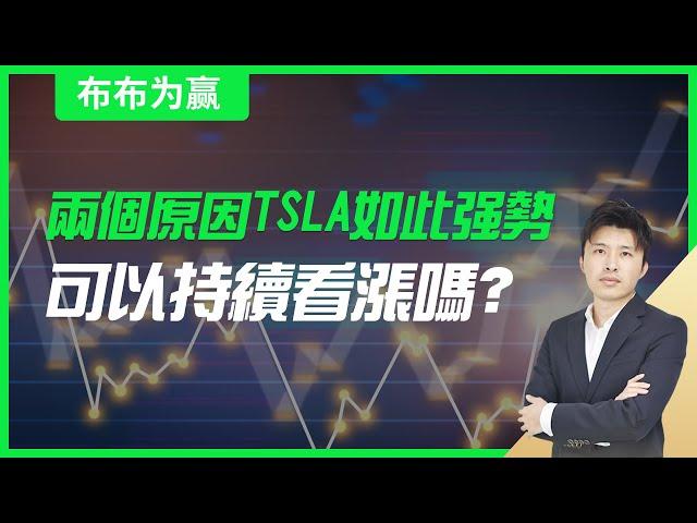 【布布为赢】两个原因TSLA如此强势，可以持续看涨吗？