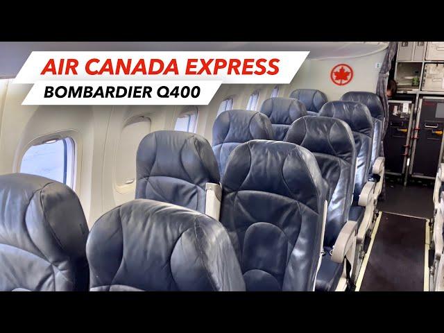 Tough Competition? Air Canada Express at Toronto Island | Bombardier Dash Q400 | Toronto to Montréal