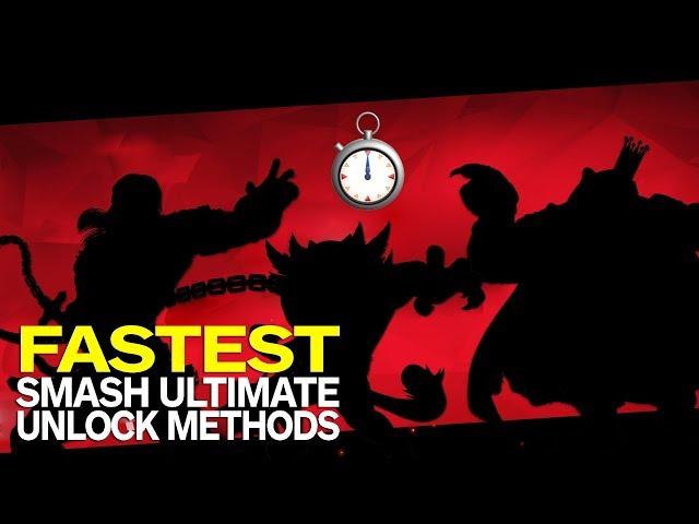 Super Smash Bros. Ultimate: How to Unlock Every Character (Fastest Method)