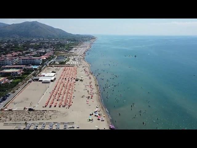 Baia Domizia Sud Vista dall'alto con un drone by Croce Amica Cellole