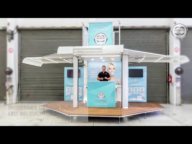 mm Cube – Vom leichten PKW-Anhänger zum 16 qm mobilen Info- und Messestand