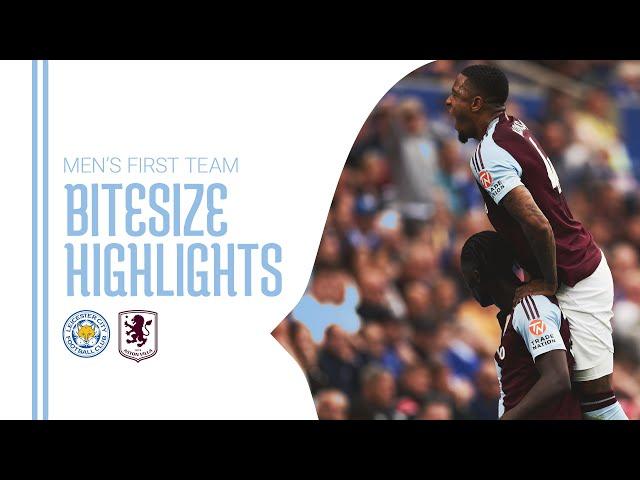 HIGHLIGHTS | Amadou Onana, Jhon Durán help push us to victory | Leicester City 1-2 Aston Villa