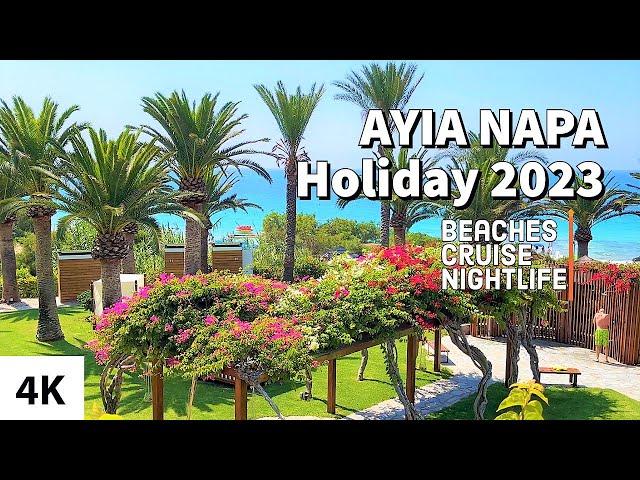 AYIA NAPA, Cyprus 4K / Beaches, Cruise, Nightlife